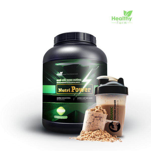 thiết kế bao bì thực phẩm nutri powder healthy farm 2